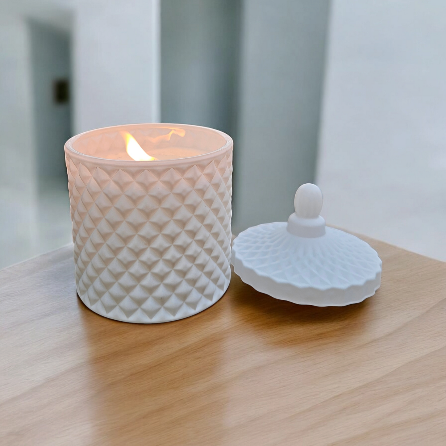 Diamond Candle : Blanc