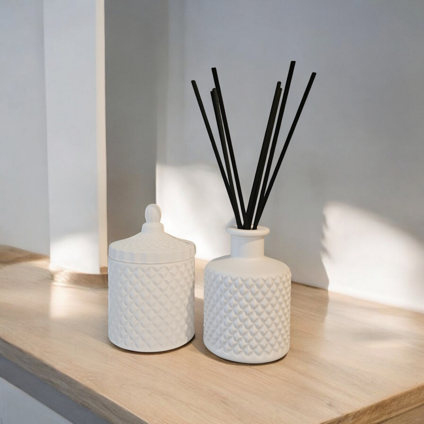 Diamond Candle : Blanc