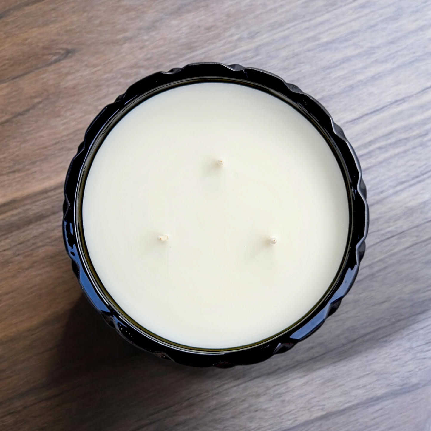 Teardrop Candle : Noir