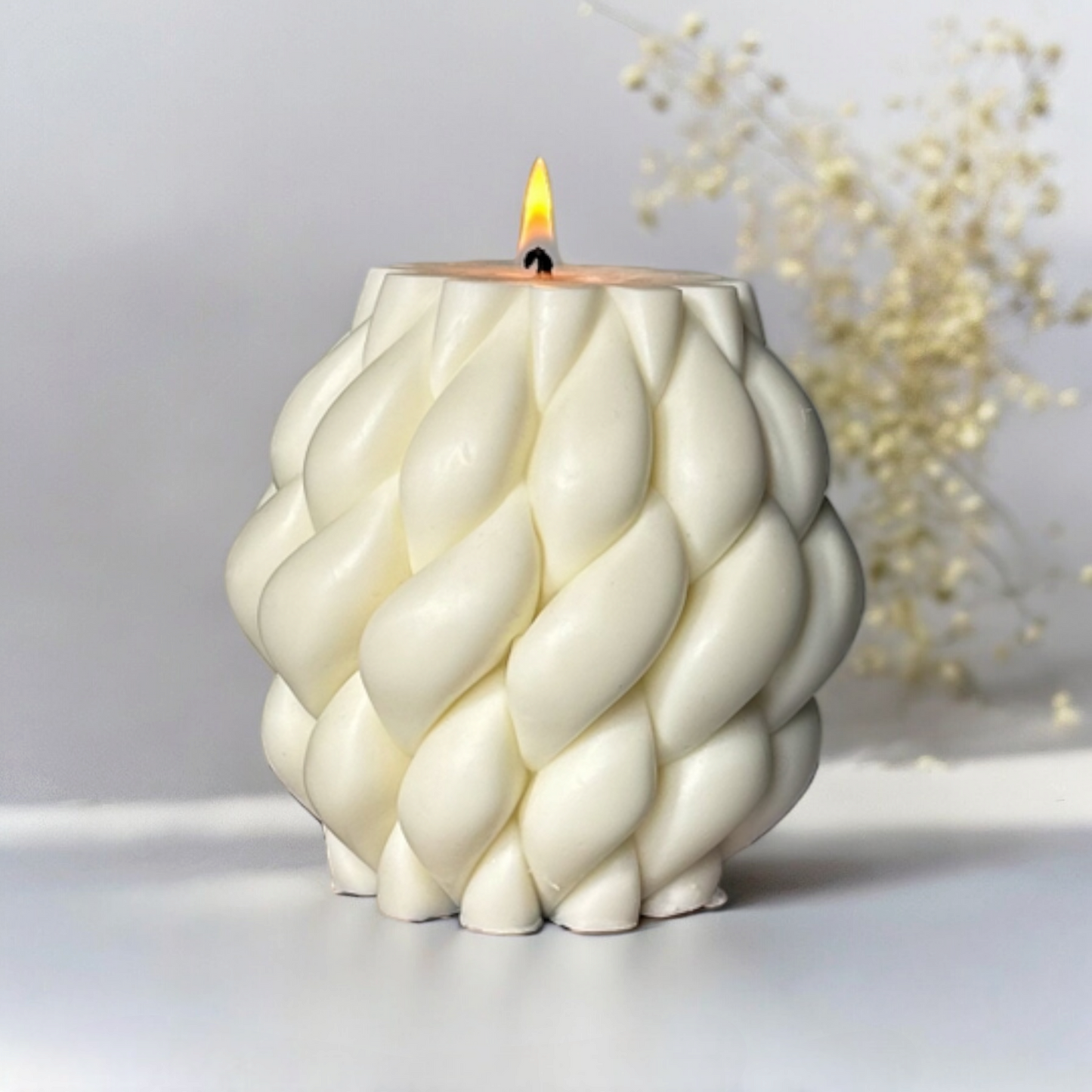 Chunky Knit Candle