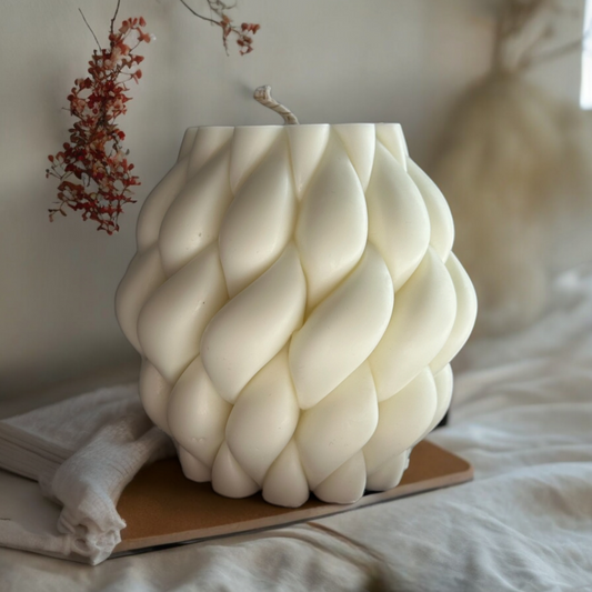 Chunky Knit Candle