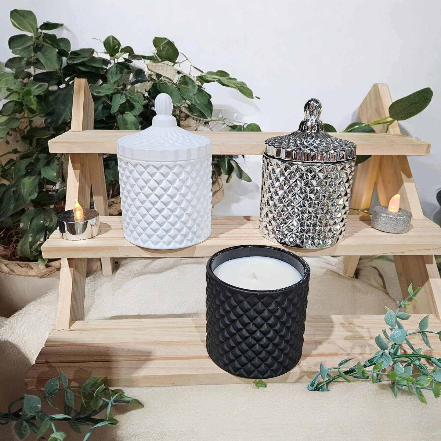 Diamond Candle : Noir